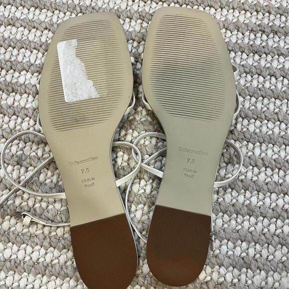 REFORMATION Maya Bow Sandals - Picture 4 of 4